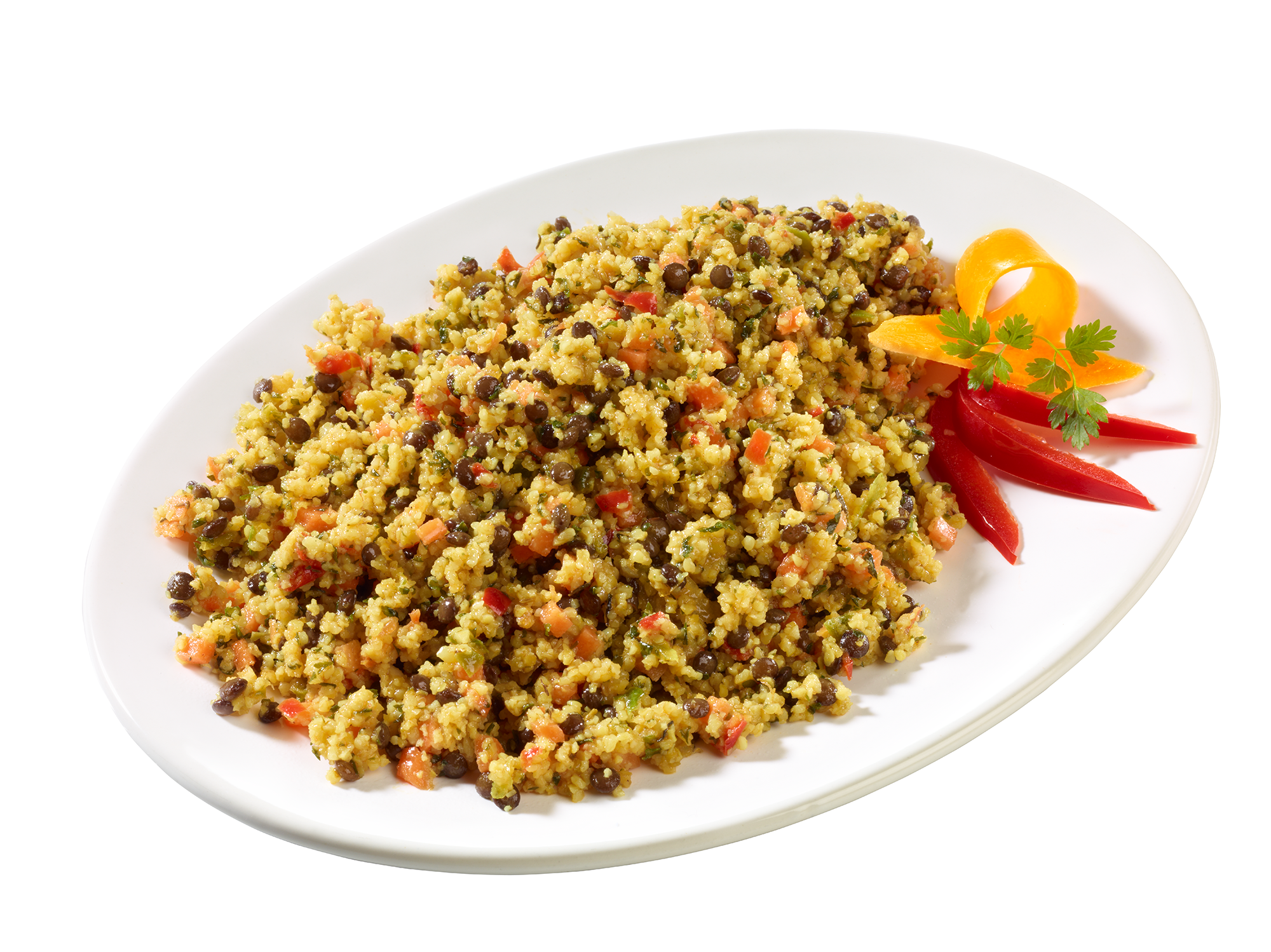 Bulgur-Linsen-Salat